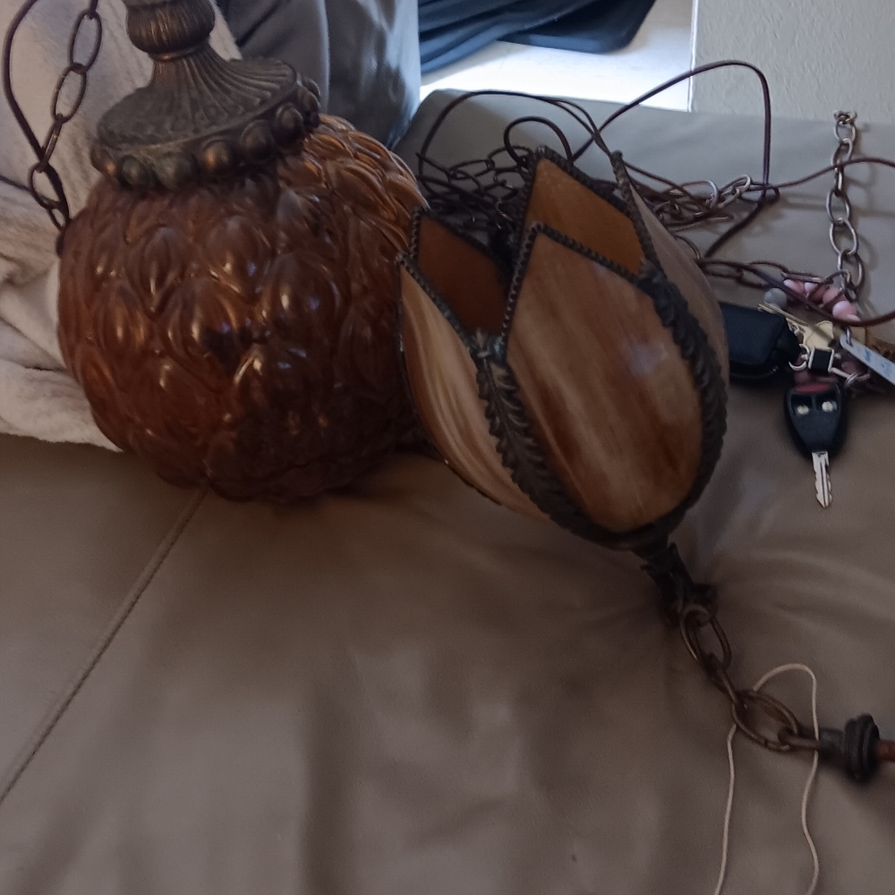 Antique hanging lamp